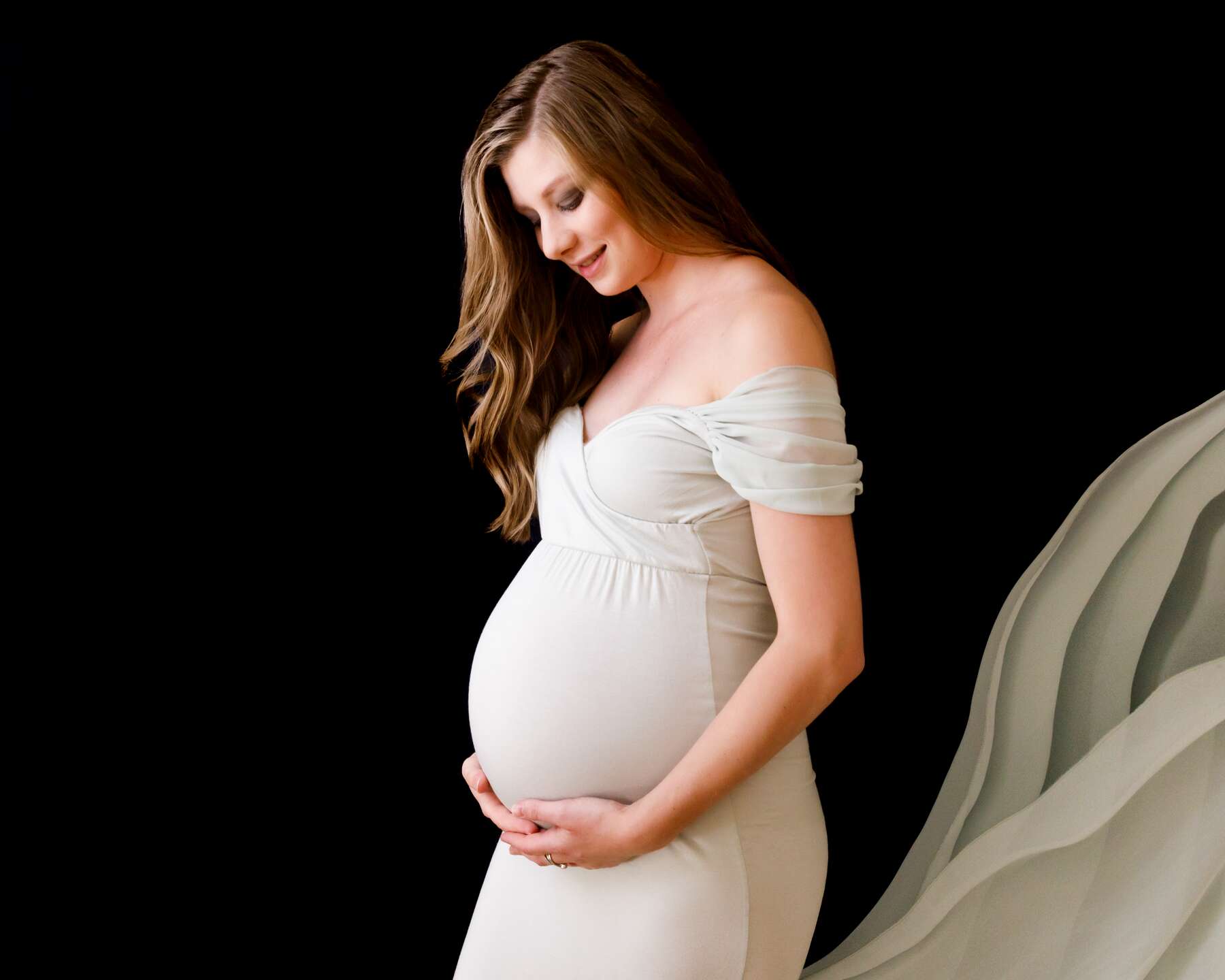 Maternity photography in Perth bump