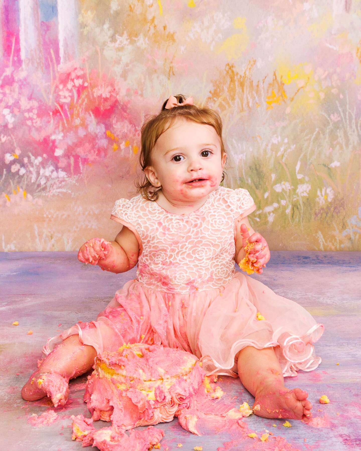 Cake smash photography in Perth