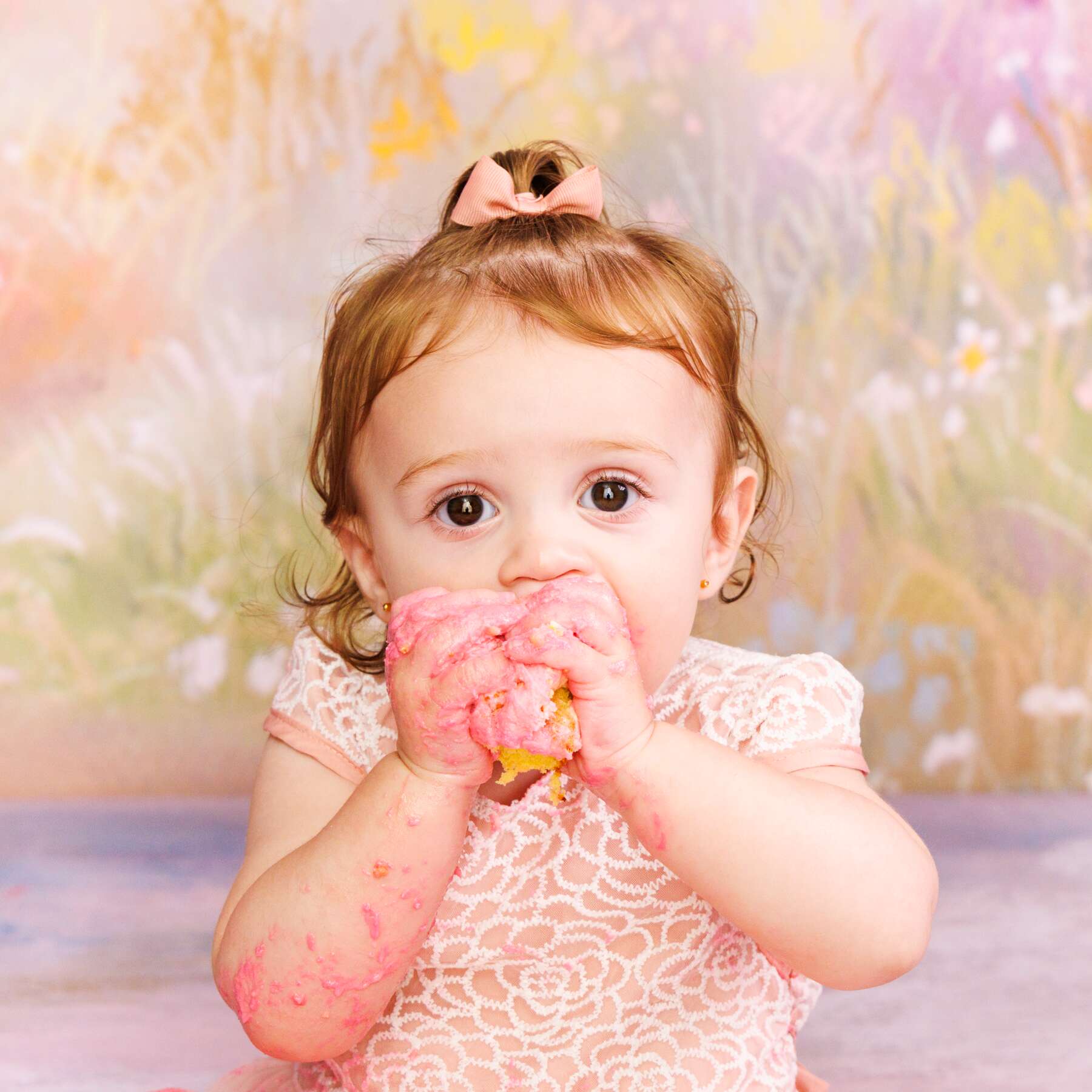 Cake smash photography in Perth