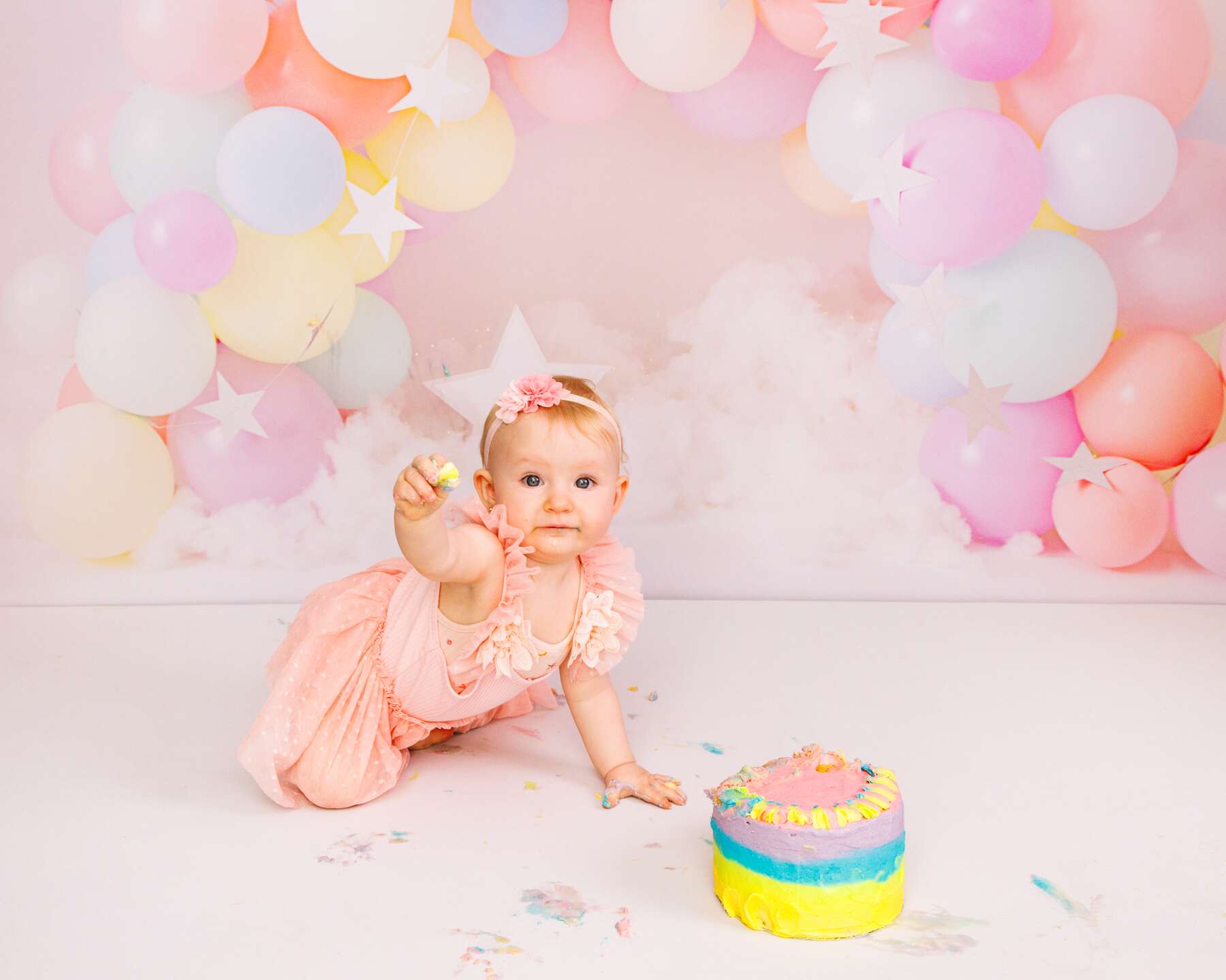 Cake smash photography in Perth