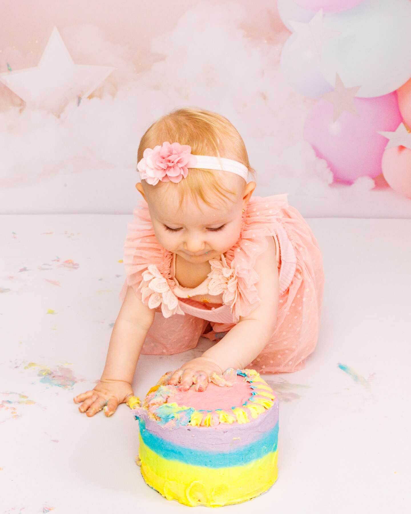 Cake smash photography in Perth