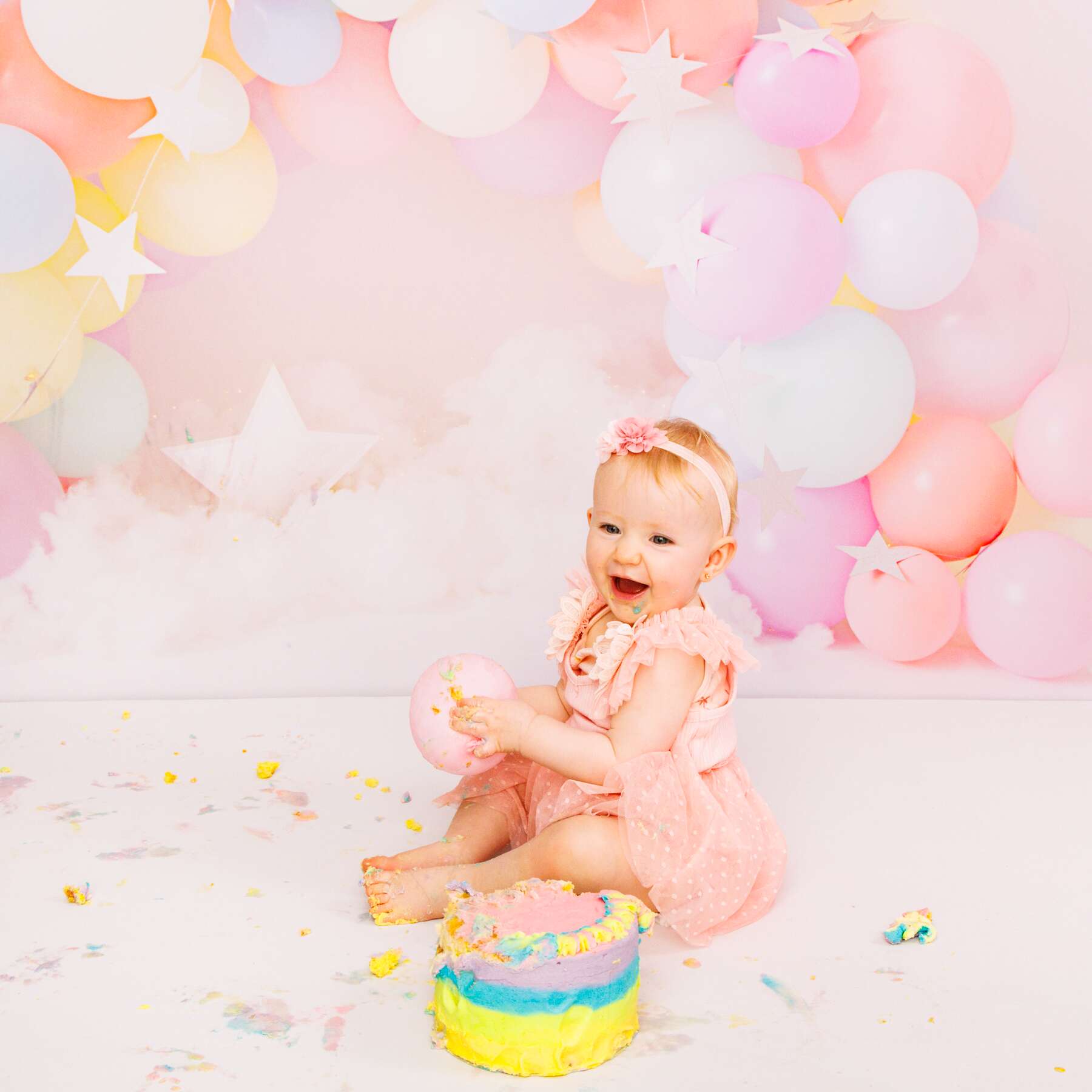 Cake smash photography in Perth