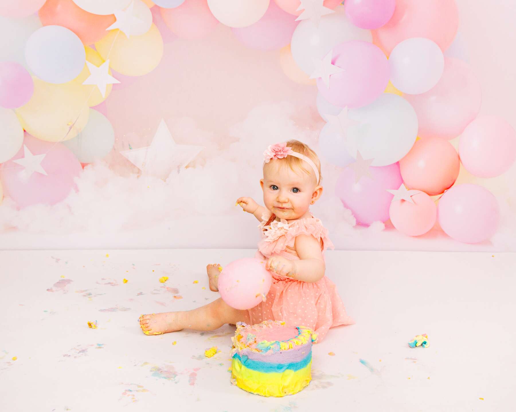 Cake smash photography in Perth